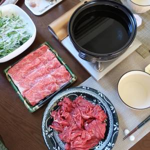 牛肉の黒こしょうしゃぶしゃぶ