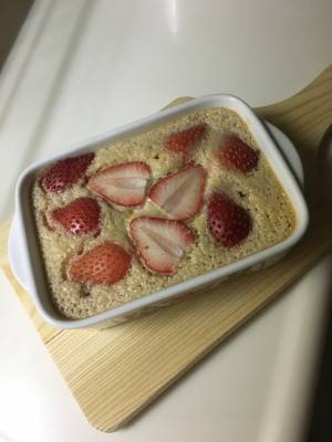 いちごのクラフティ