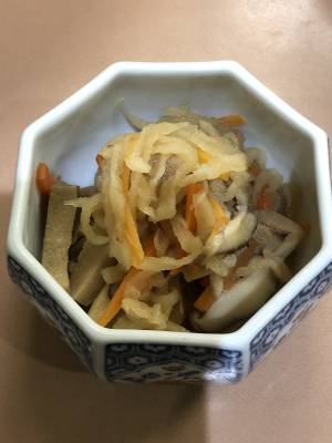 切り干し大根の煮物