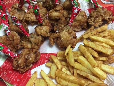 スパイシーフライドチキン