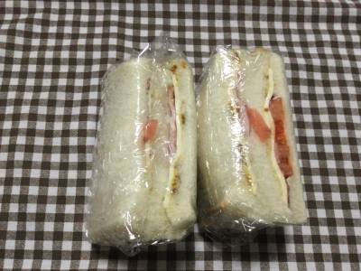 ベーコンとトマトのフローズンサンド弁当