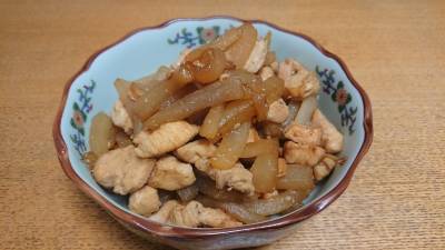 鶏そぼろと大根のさんしょう煮