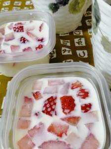 シンプル牛乳プリン