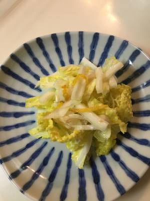 白菜の即席漬け