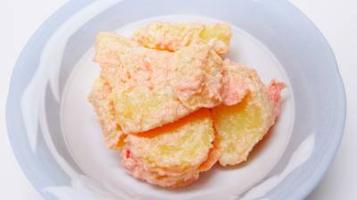 ゆでじゃがの明太マヨネーズあえ