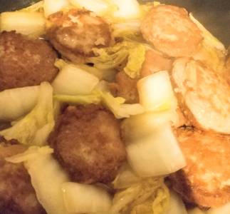 豚だんごと白菜のとろとろ煮