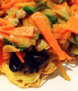 海鮮あんかけ焼きそば