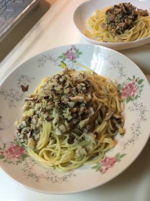 しいたけスパゲッティ