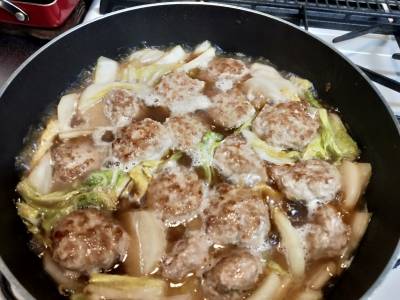 豚だんごと白菜のとろとろ煮