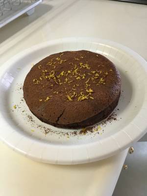 シトラスチョコレートケーキ
