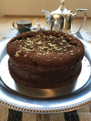 シトラスチョコレートケーキ