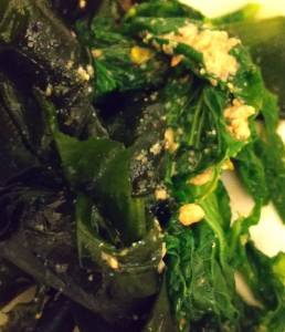 菜の花のナムル