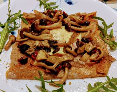 そば粉のガレット