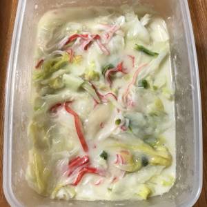 白菜のクリームチン