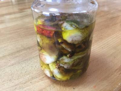 かきのオイル漬け