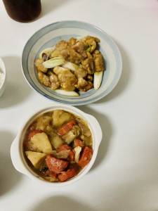 鶏肉のピリ辛炒め