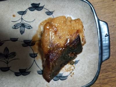 ぶりの照り焼き