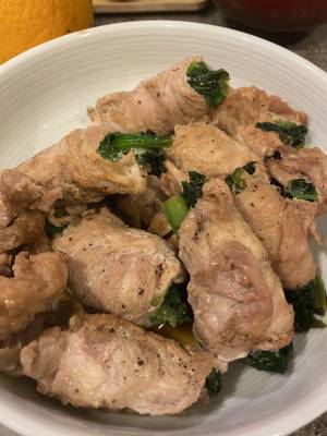 菜の花の肉巻き焼き レシピ 松本 忠子さん みんなのきょうの料理 おいしいレシピや献立を探そう