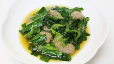 にらとひき肉のすき煮