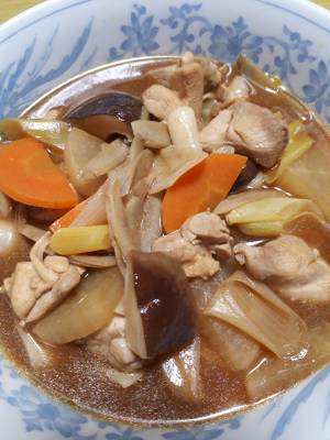 五目みそ煮込みきしめん