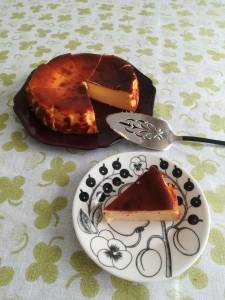 バスク風チーズケーキ