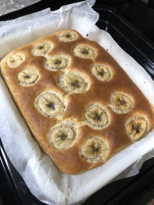 米粉のバナナマフィン