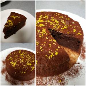 シトラスチョコレートケーキ