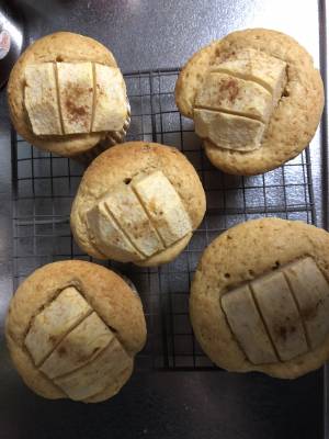 りんごのマフィン