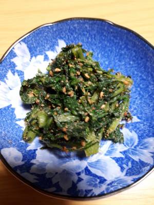春菊のごまあえ