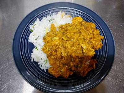 さば缶ドライカレー