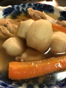 里芋と鶏肉のシチュー