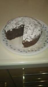 しっとりガトーショコラ