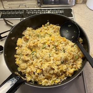 しらすの焼き飯