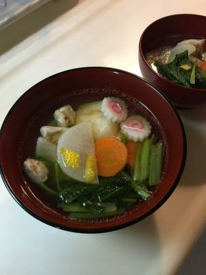 渡辺家の定番雑煮