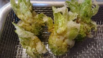 ふきのとうの天ぷら