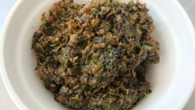 ふきのとうの万能塩味ペースト