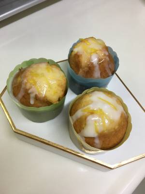 レモンアイシングケーキ