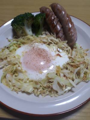 キャベツの巣ごもり