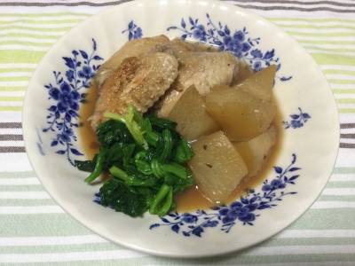 大根と手羽先のやわらか煮