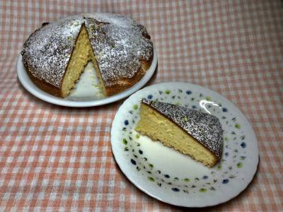 レモンアイシングケーキ