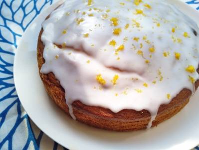 レモンアイシングケーキ