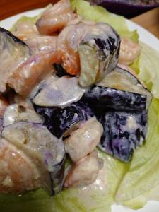 なすのえびマヨ