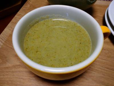 じゃがいもとブロッコリーのポタージュ