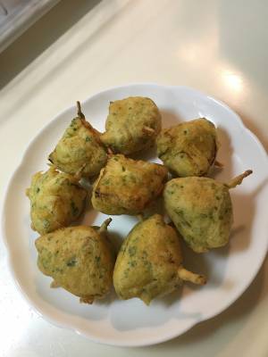 たまねぎの青のりフリット