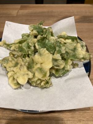 ふきのとうの天ぷら