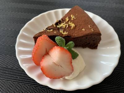 シトラスチョコレートケーキ