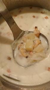クラムチャウダー