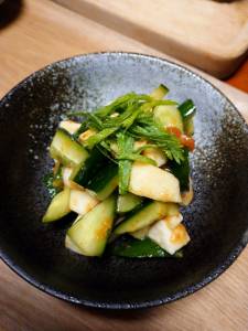 長芋の梅おかかあえ