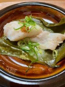 たらの昆布バター蒸し