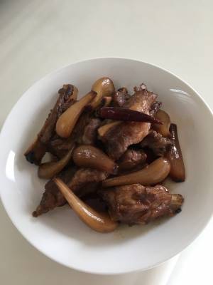 スペアリブの甘酢煮